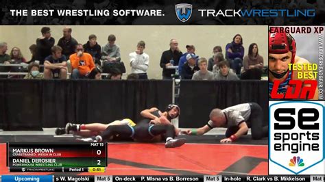 Jan 15, 2024 · Jan 15, 2024 Knowledge. Benefits of a myTrack account by role. A myTRACK account provides a custom experience for any type of user. Whether you are a wrestler, fan, coach, or tournament administrator, myTRACK allows you to easily search and manage the various services provided by Trackwrestling. A myTRACK account gives you personalized browsing ... 